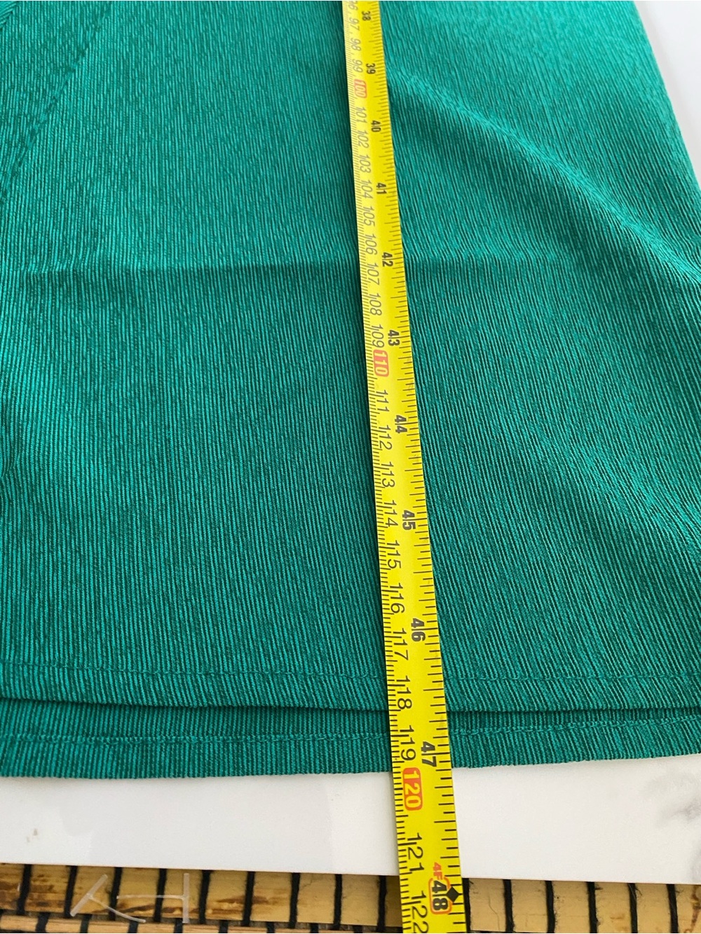 Athleta Women's Solid Emerald Green Echo Midi Dress Ruched Waist SP Casual - Picture 9 of 9
